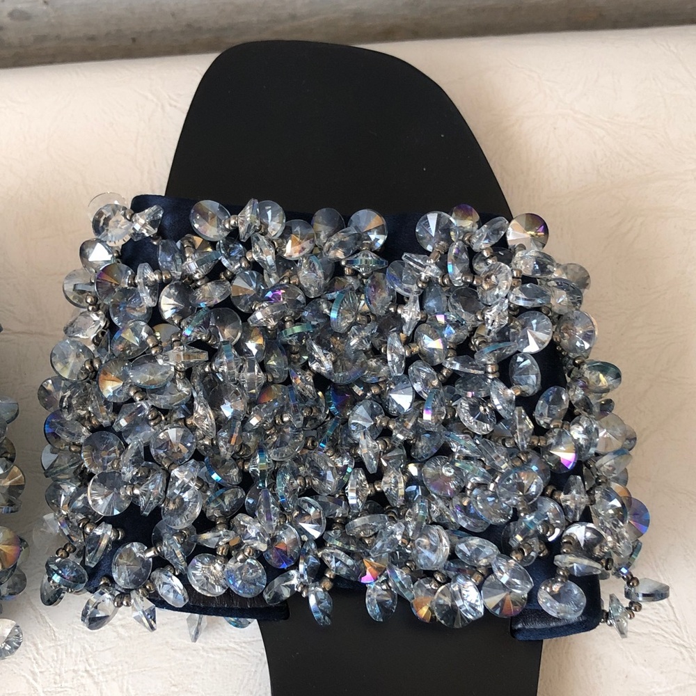 Tory Burch Crystal Embellished Sandals - Picture 7 of 10